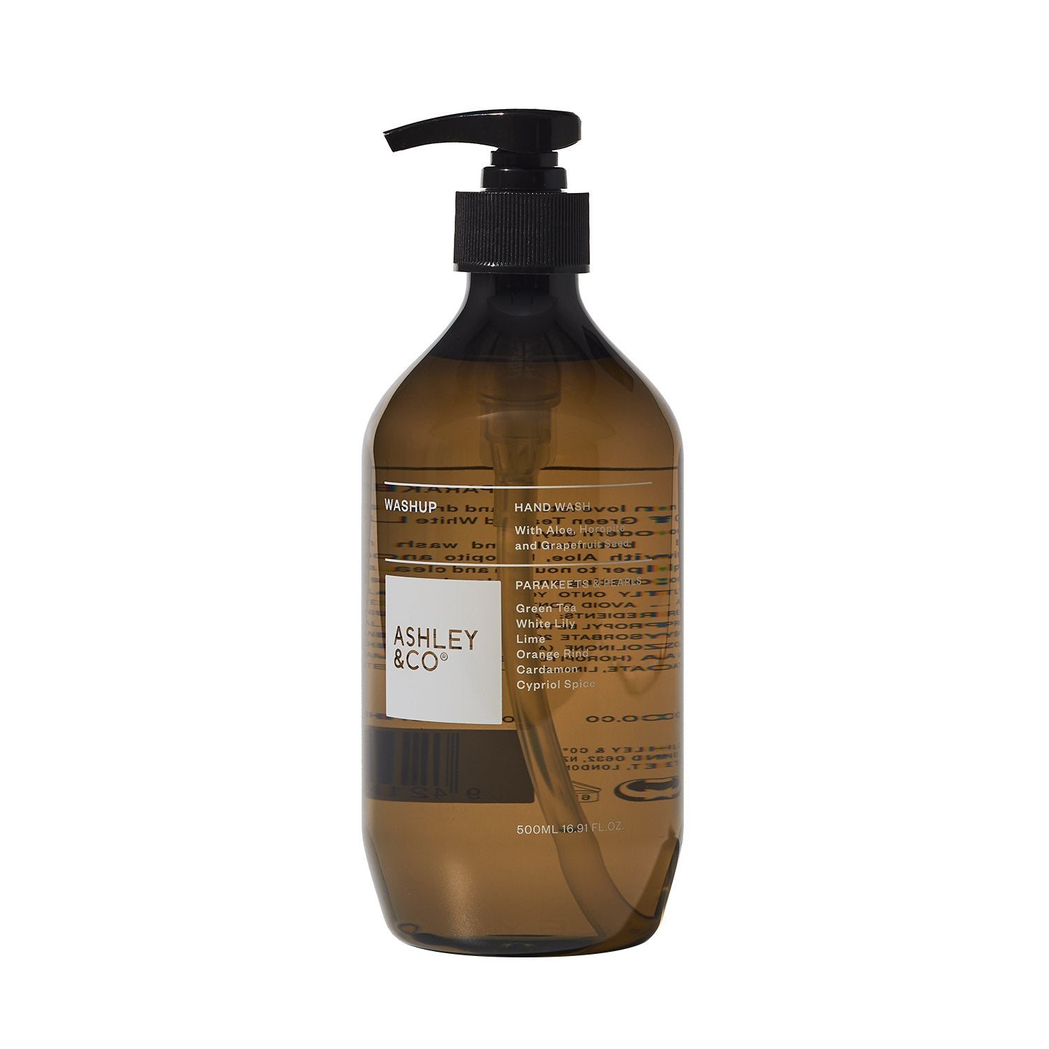 Ashley & Co washup body wash bottle