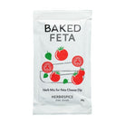 A pouch of feta herb dip