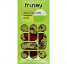 Bouquet of flowers with a bar of Fruney chocolate and an Ashley & Co scented candle