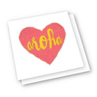 A card with Aroha inside a heart