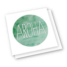 Card that says Aroha