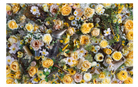 Book Lost and Found Floral arrangement with a watering can on a textured surface