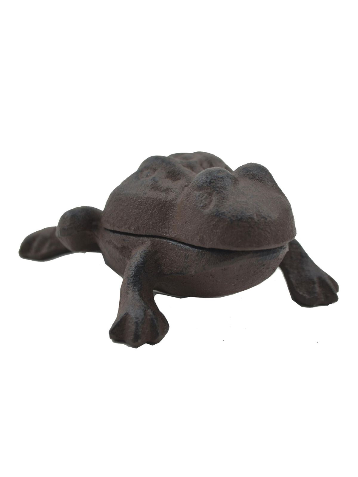 Cast iron key holder in the shape of a hedgehog turtle or frog