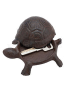 Cast iron key holder in the shape of a hedgehog turtle or frog